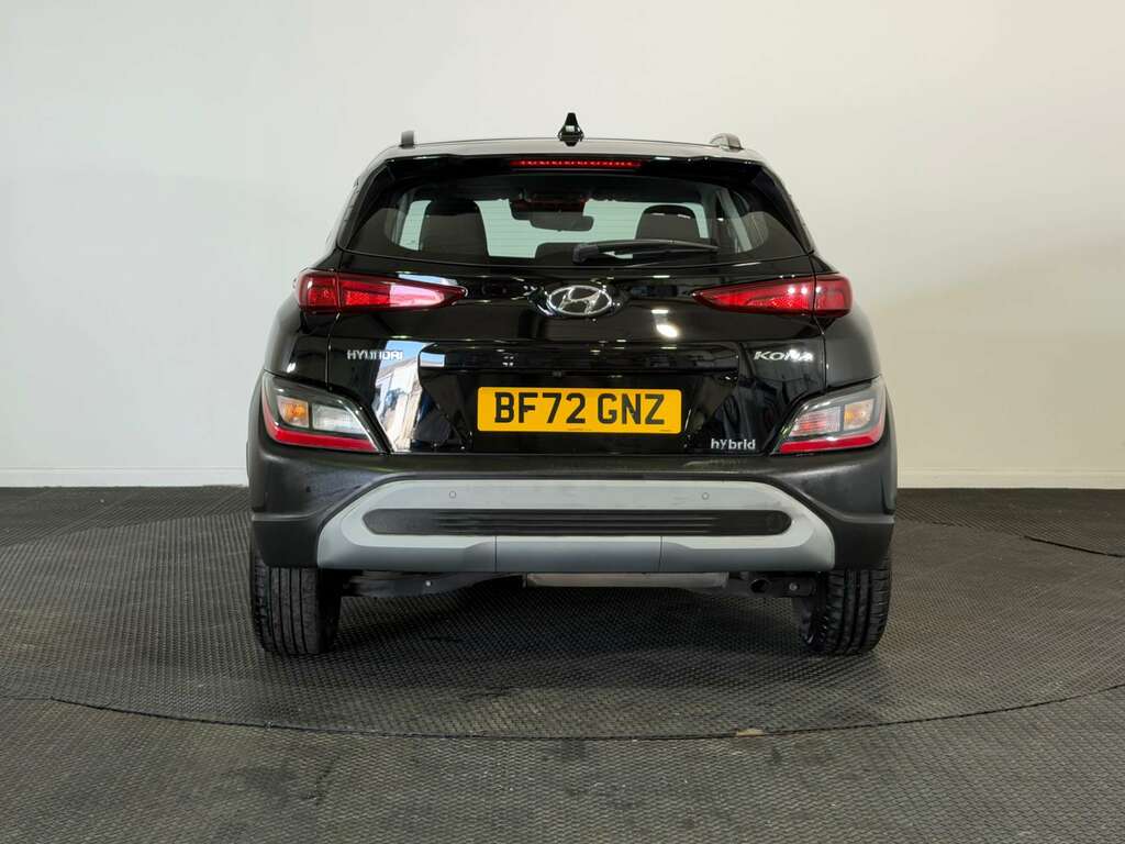 Hyundai Kona 1.6 H-gdi Se Connect Suv Hybrid Dct Eur BF72GNZ Black #6