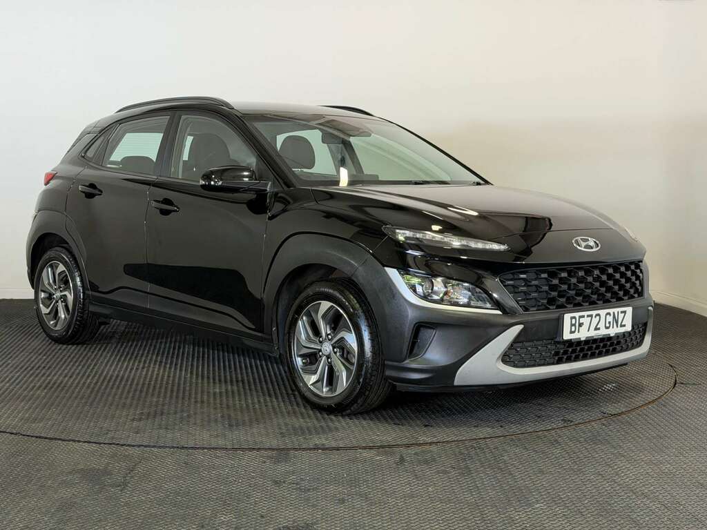 Hyundai Kona 1.6 H-gdi Se Connect Suv Hybrid Dct Eur BF72GNZ Black