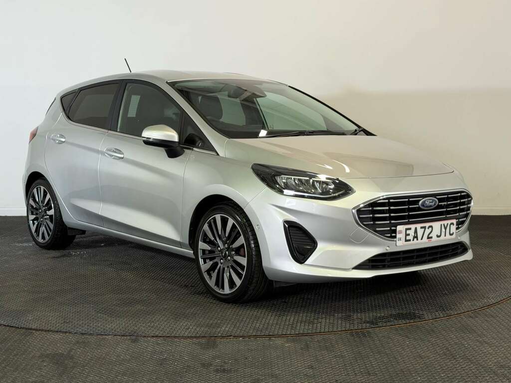 Ford Fiesta 1.0T Ecoboost Mhev Titanium X Hatchback Silver