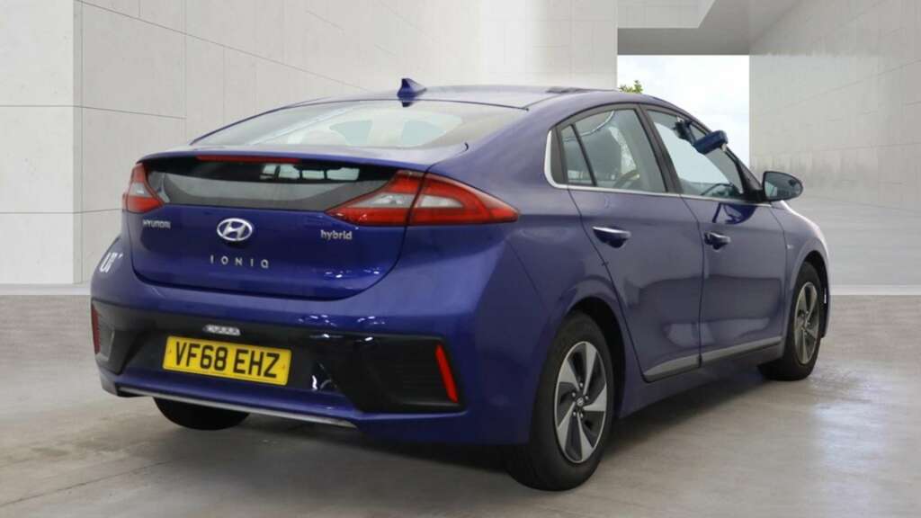 Hyundai Ioniq 1.6 H-gdi Gpf Premium Hatchback Hybrid Blue #4