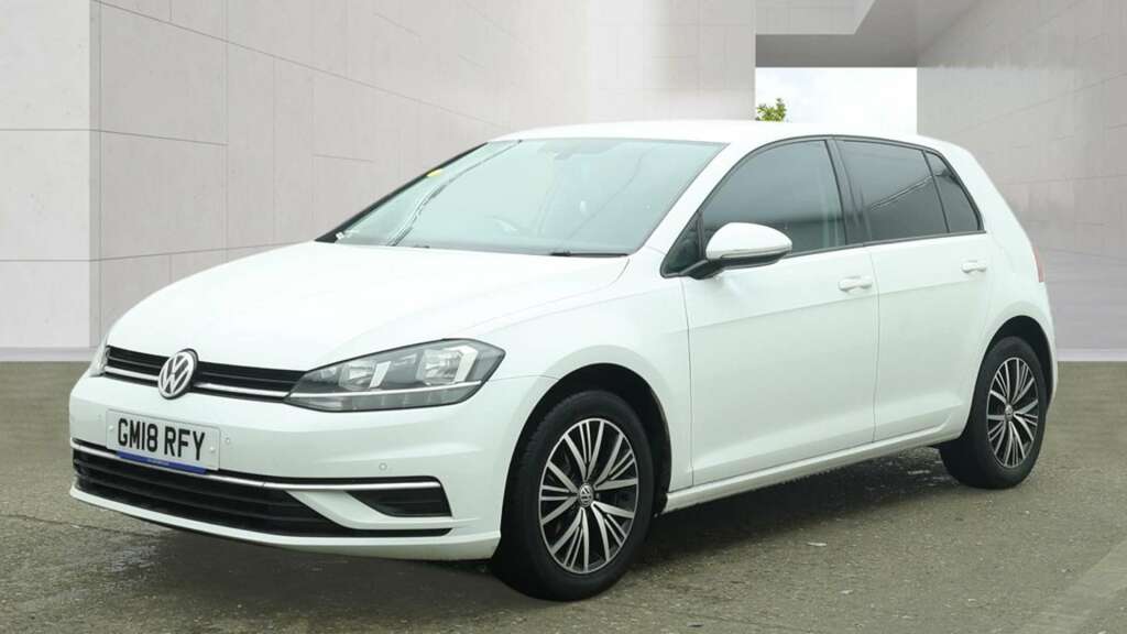 Volkswagen Golf 1.0 Tsi Se Hatchback Euro 6 Ss GM18RFY White #2