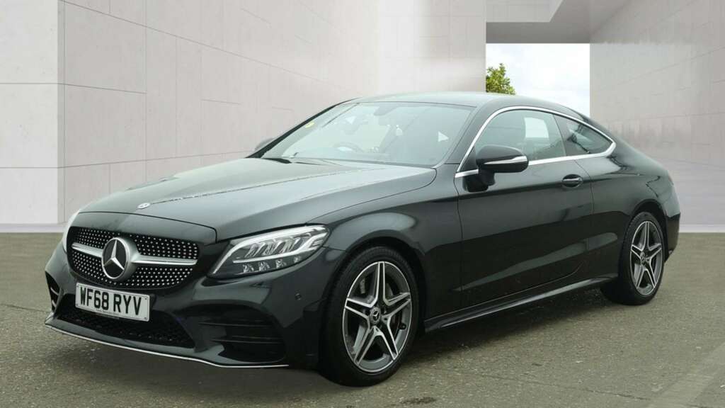 Mercedes-Benz C Class 2.0 C300 Amg Line Coupe G-tronic Euro Black #2