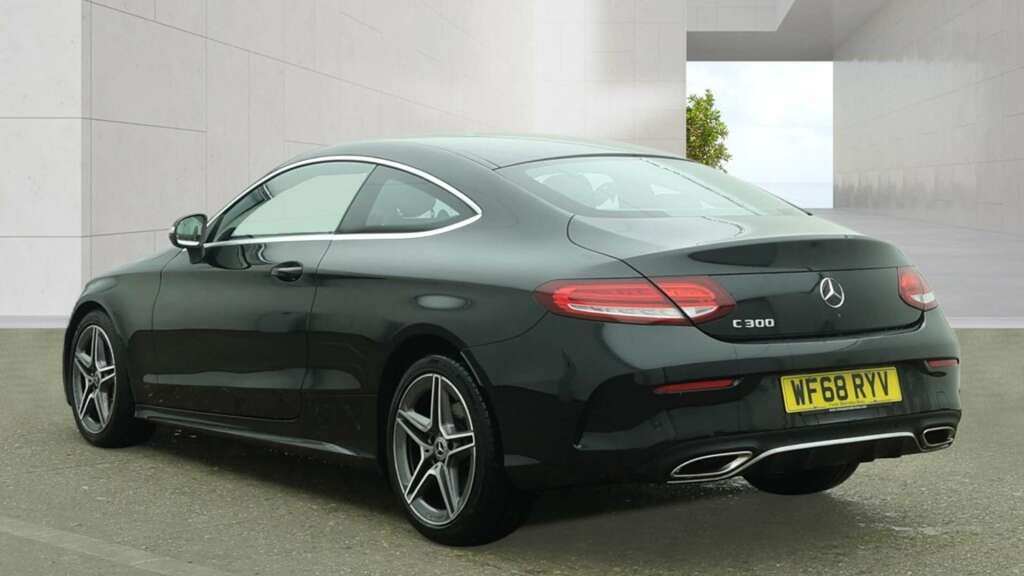 Mercedes-Benz C Class 2.0 C300 Amg Line Coupe G-tronic Euro Black #4