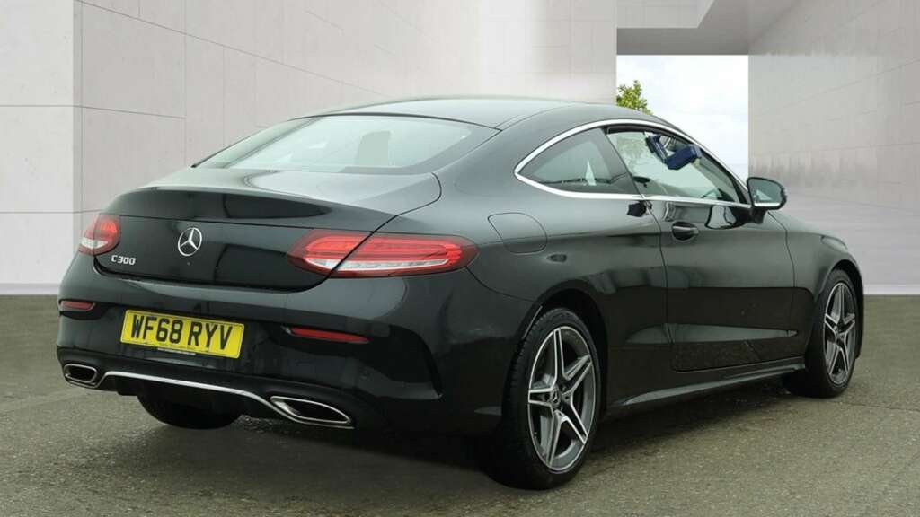 Mercedes-Benz C Class 2.0 C300 Amg Line Coupe G-tronic Euro Black #6