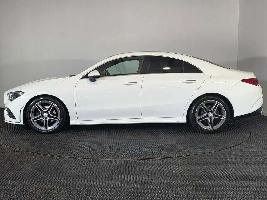 Mercedes-Benz CLA Class 1.3 Cla180 Amg Line Premium Plus Coupe Petro AX19ZJN White #4