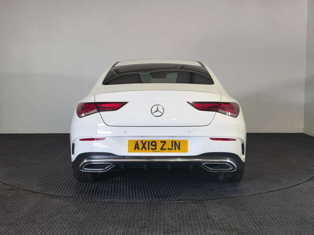 Mercedes-Benz CLA Class 1.3 Cla180 Amg Line Premium Plus Coupe Petro AX19ZJN White #6