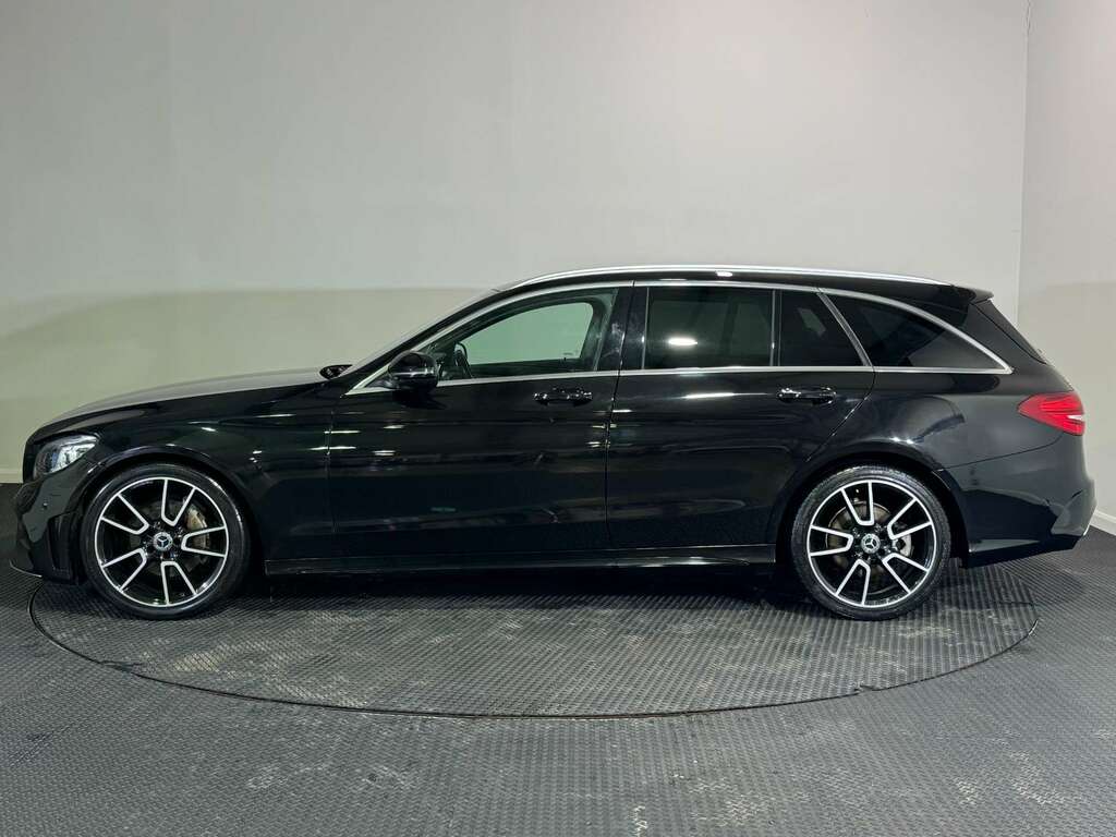 Mercedes-Benz C Class 1.5 C200 Mhev Eq Boost Amg Line Premium Estate 5 Black #4