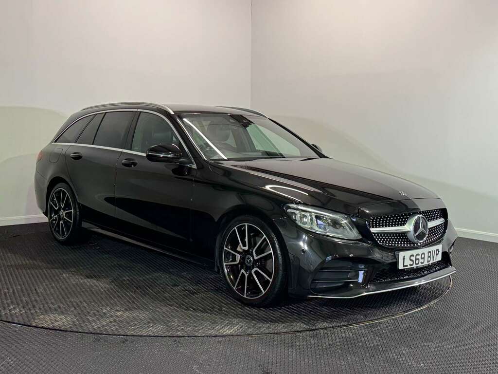 Mercedes-Benz C Class 1.5 C200 Mhev Eq Boost Amg Line Premium Estate 5 Black