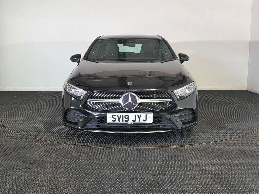 Mercedes-Benz A Class 1.5 A180d Amg Line Hatchback 7G-dct Eur SV19JYJ Black #2