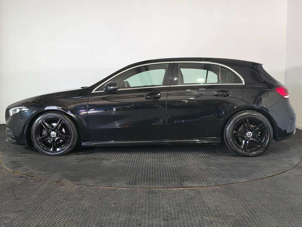 Mercedes-Benz A Class 1.5 A180d Amg Line Hatchback 7G-dct Eur SV19JYJ Black #4
