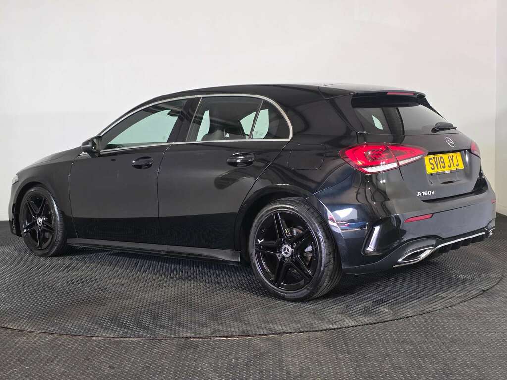 Mercedes-Benz A Class 1.5 A180d Amg Line Hatchback 7G-dct Eur SV19JYJ Black #5