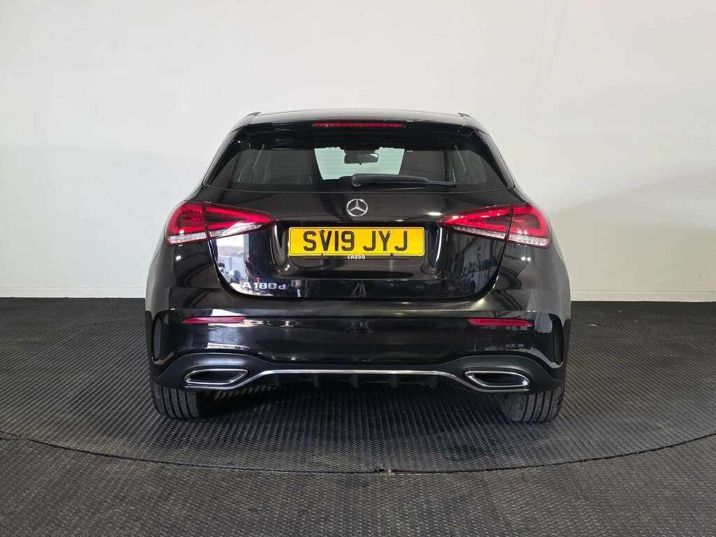 Mercedes-Benz A Class 1.5 A180d Amg Line Hatchback 7G-dct Eur SV19JYJ Black #6