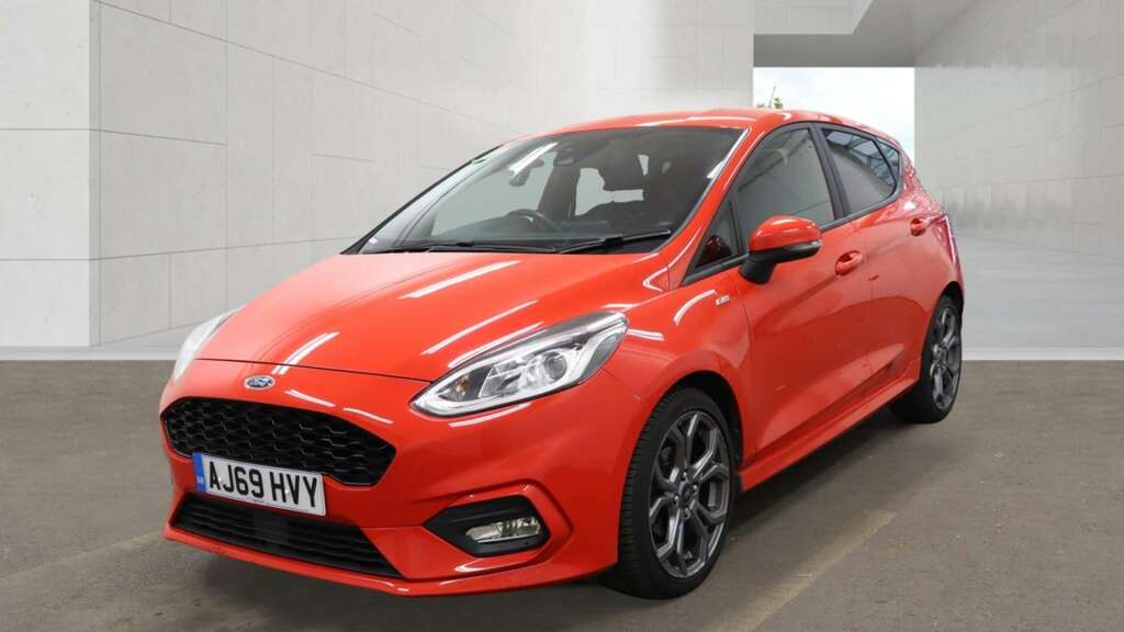 Ford Fiesta 1.0T Ecoboost St-line Edition Hatchback Red #2