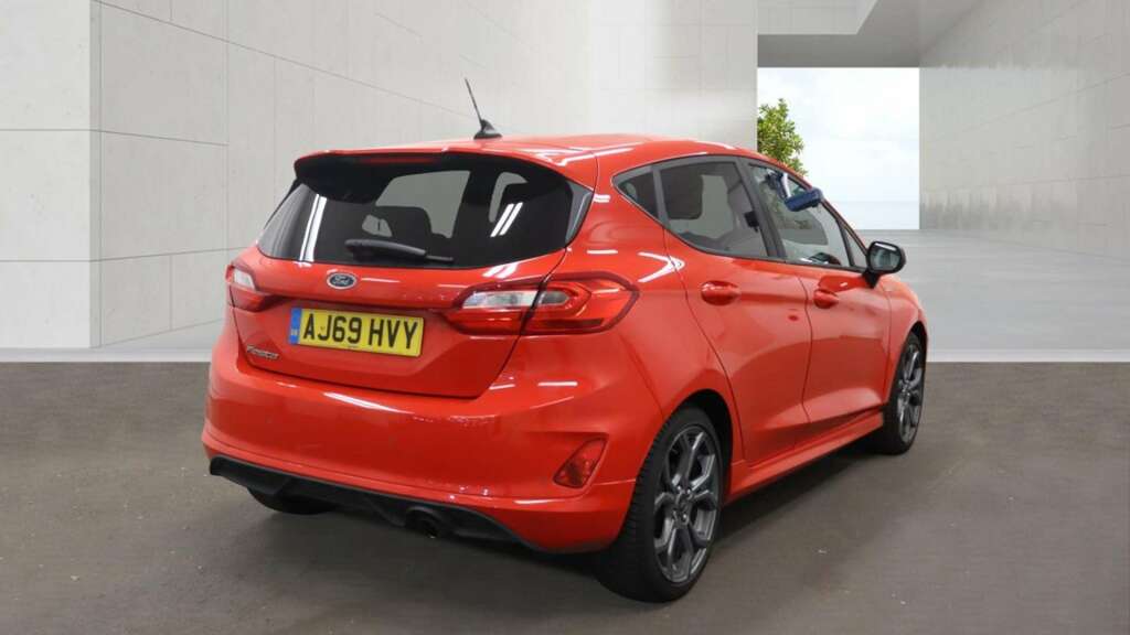 Ford Fiesta 1.0T Ecoboost St-line Edition Hatchback Red #4