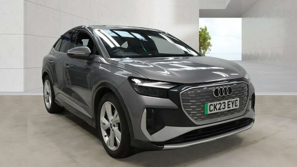 Audi Q4 E Tron 40 S Line Sportback 82Kwh 204 P Grey
