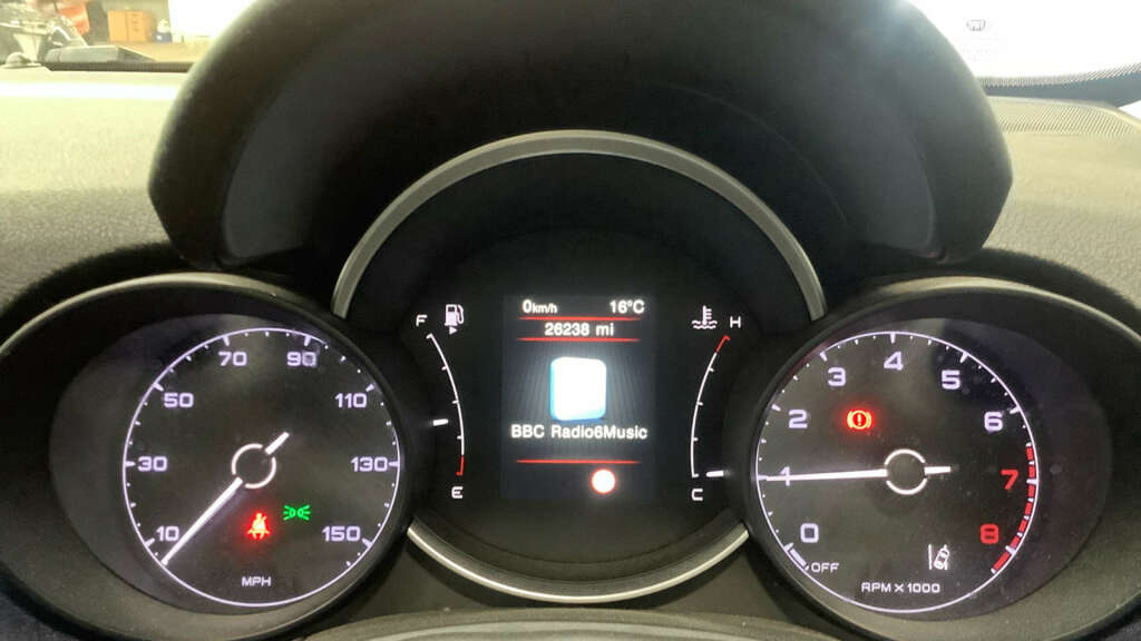 Fiat 500X Manual Orange #12