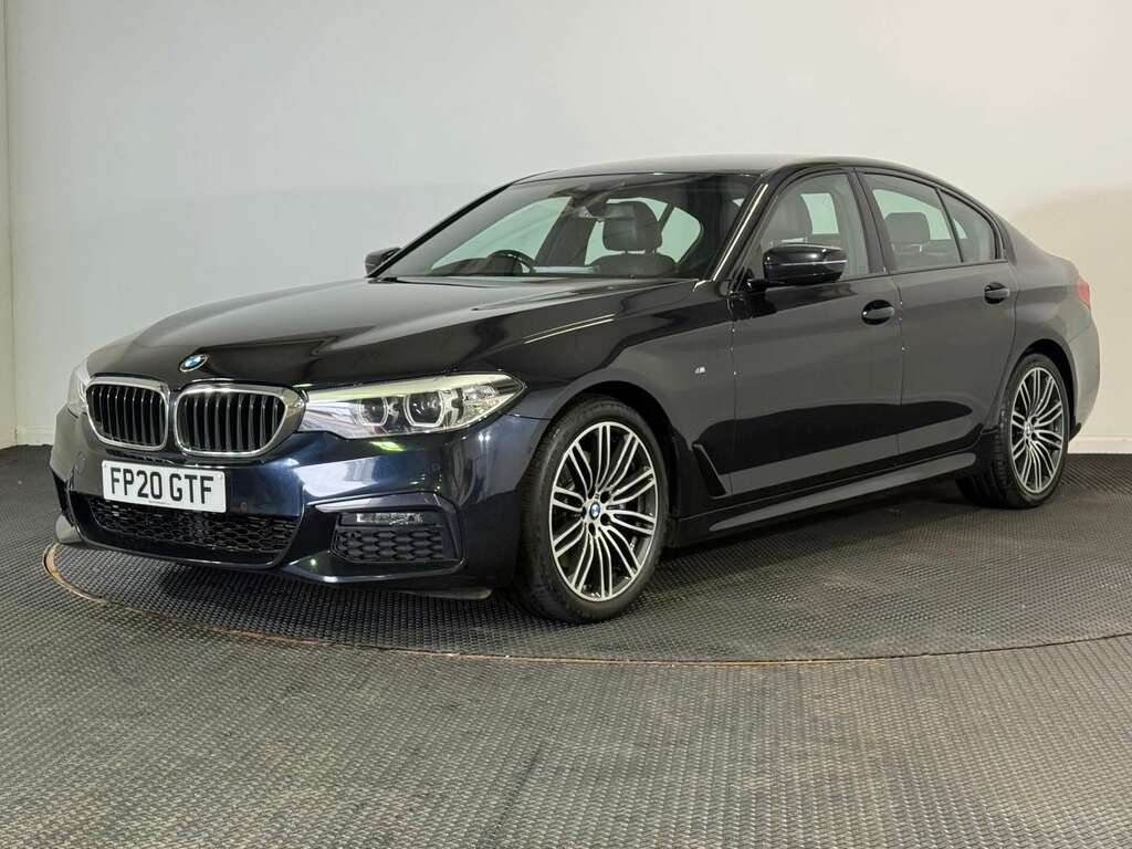 BMW 5 Series 3.0 530D M Sport Saloon Euro 6 S Black #3