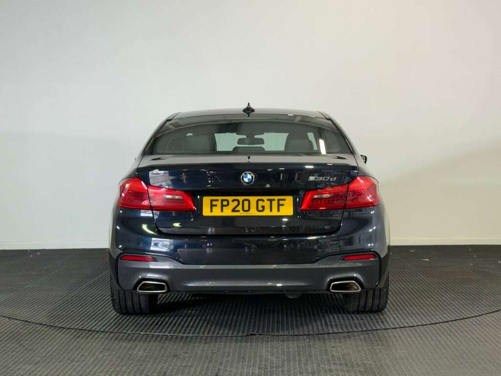 BMW 5 Series 3.0 530D M Sport Saloon Euro 6 S Black #6