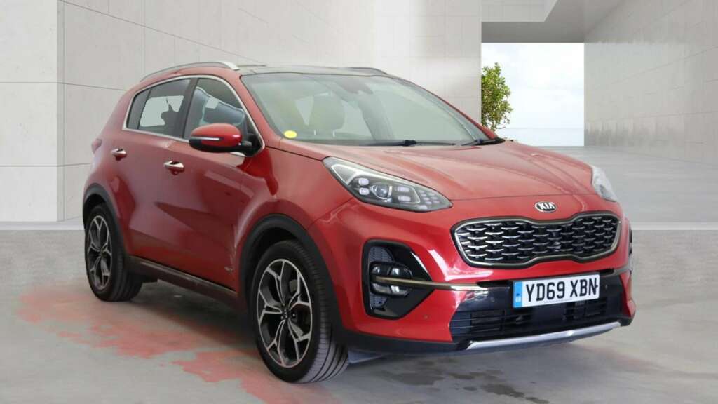 Kia Sportage 1.6 T-gdi Gt-line S Suv Dct Awd Euro 6 Red