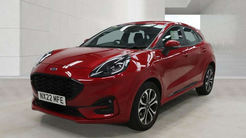 Ford Puma 1.0T Ecoboost Mhev St-line Suv Hybrid M Red #2