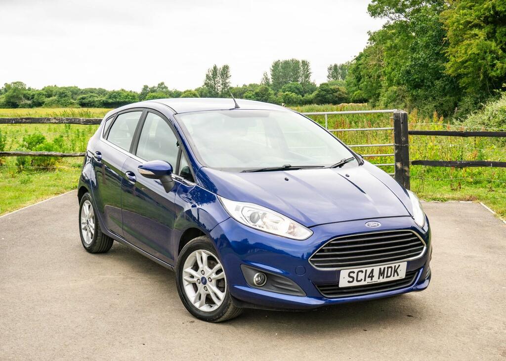 Ford Fiesta 1.3 Zetec 2014 Blue