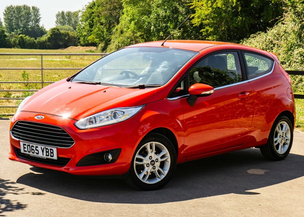 Ford Fiesta 1.5 Tdci Zetec 2015 Red #5