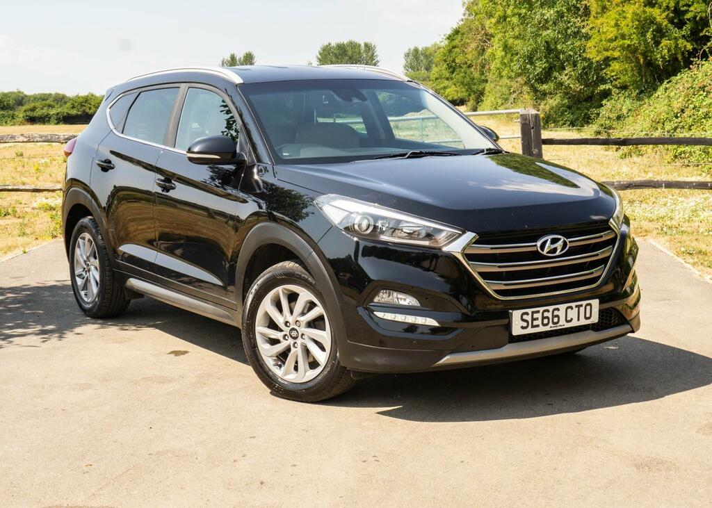 Hyundai Tucson 1.7 Tucson Prem 1.7 D 116Ps Bd 2017 Black
