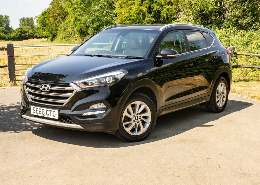 Hyundai Tucson 1.7 Tucson Prem 1.7 D 116Ps Bd 2017 SE66CTO Black #4