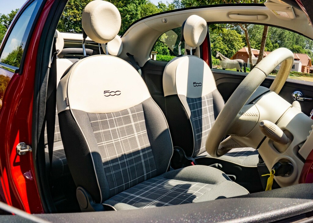 Fiat 500C 0.9 Twinair Riva Convertible Eur Blue #15