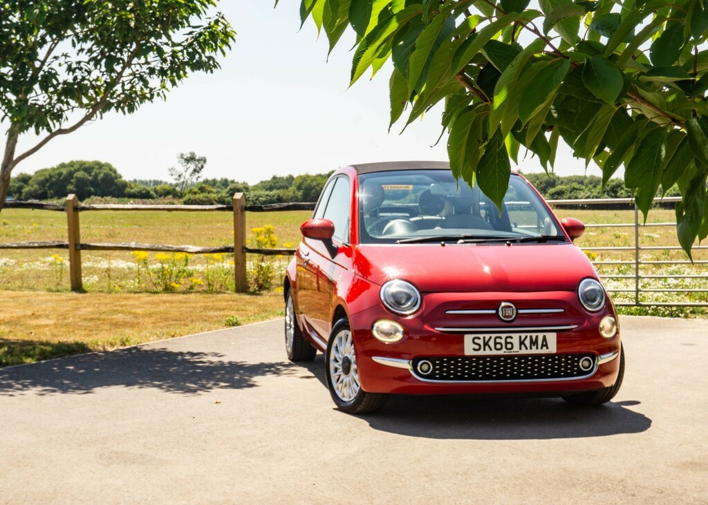 Fiat 500C 0.9 Twinair Riva Convertible Eur Blue #17