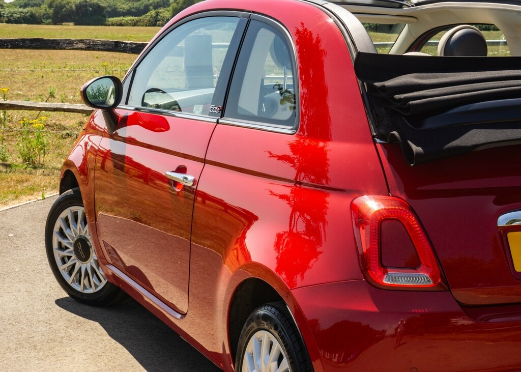 Fiat 500C 0.9 Twinair Riva Convertible Eur Blue #9