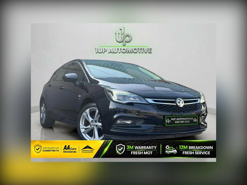 Vauxhall Astra 1.4I Turbo Sri Euro 6 Black