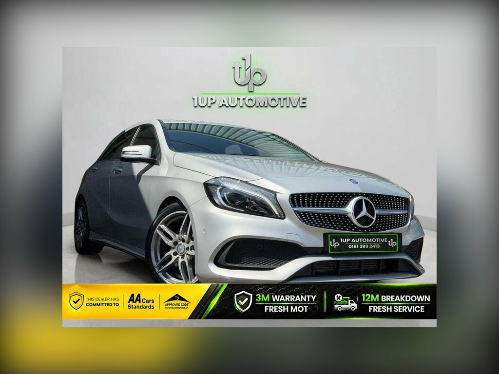 Mercedes-Benz A Class 1.6 A180 Amg Line Premium Euro 6 Ss EO17ZDD Silver