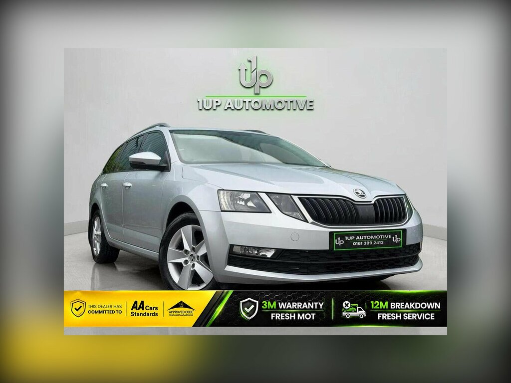 Skoda Octavia 1.6 Tdi Se Dsg Euro 6 Ss Silver