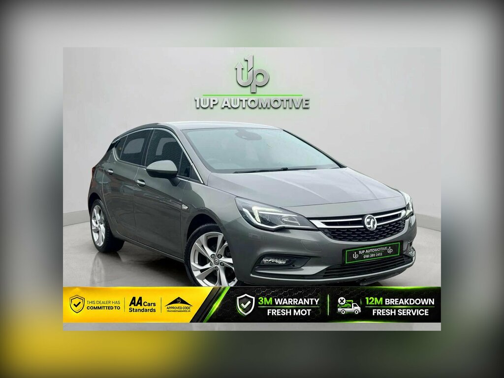 Vauxhall Astra 1.4I Turbo Sri Euro 6 Grey