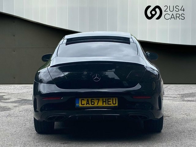 Mercedes-Benz C Class 2.0 C200 Amg Line Premium Coupe G-tro CA67HEU Black #6