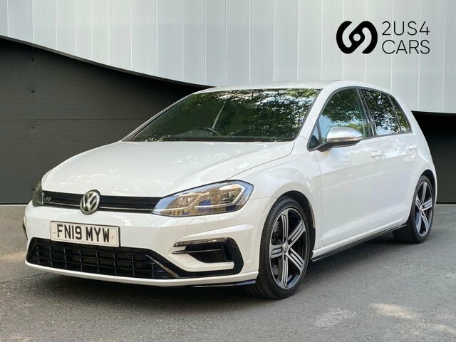 Volkswagen Golf 2.0 Tsi R Hatchback Dsg 4Motion Euro 6 FN19MYW White #3