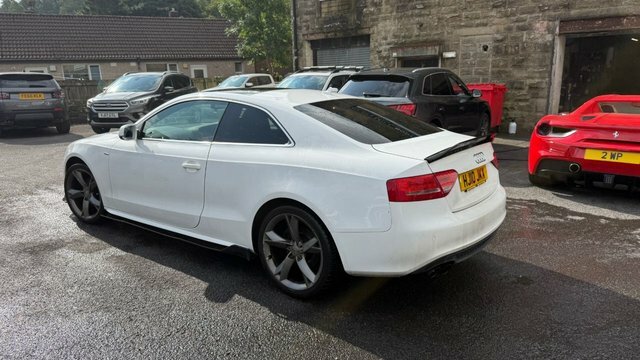 Audi A5 1.8 Tfsi S Line Special Edition Coupe M White #5