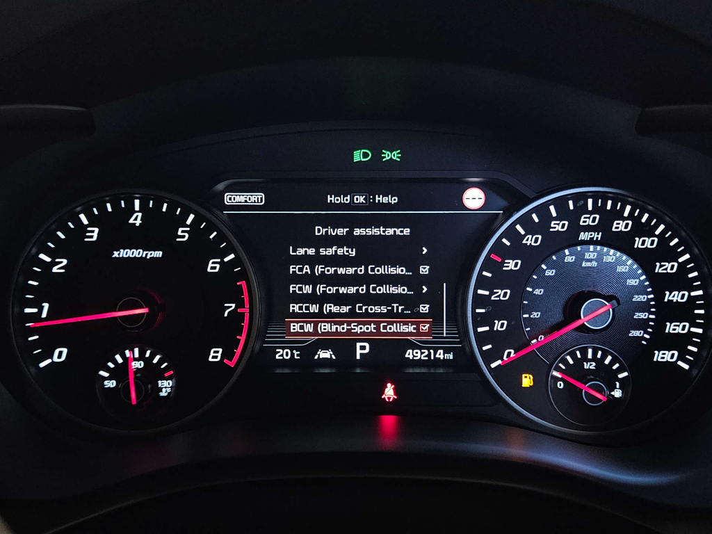 Kia Stinger 3.3 T-gdi V6 Gpf Gt S Gran Turismo Red #59