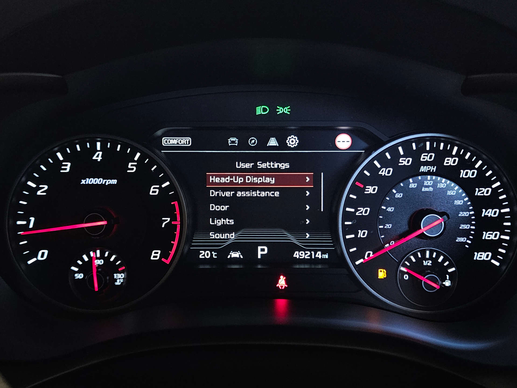 Kia Stinger 3.3 T-gdi V6 Gpf Gt S Gran Turismo Red #56