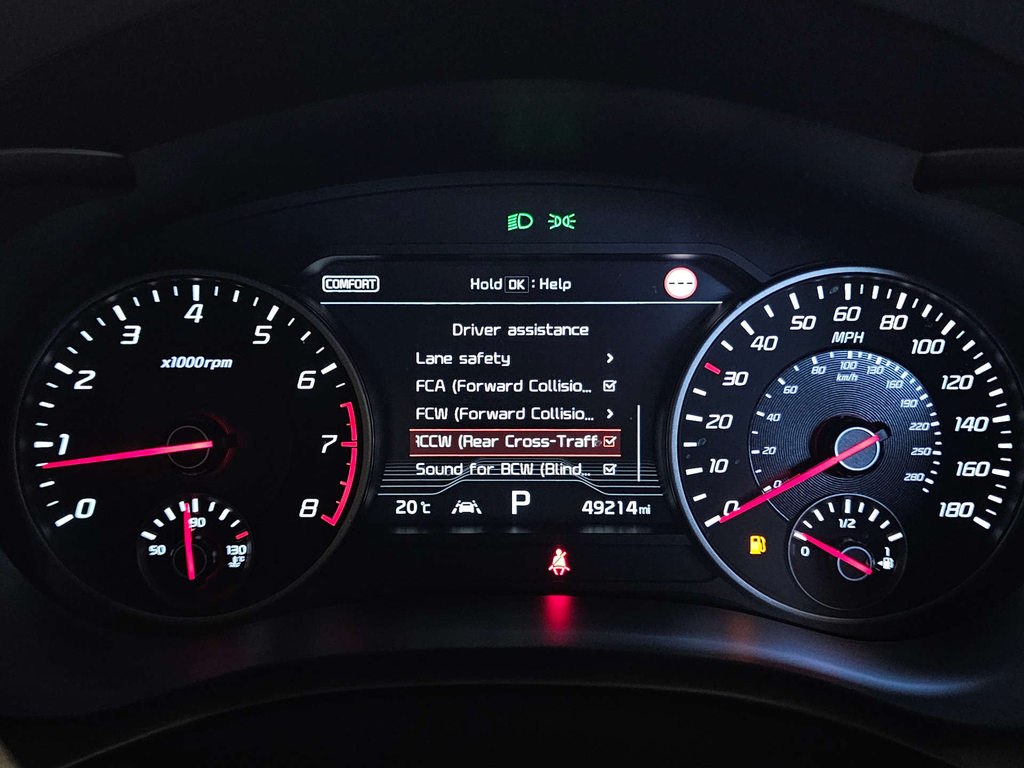 Kia Stinger 3.3 T-gdi V6 Gpf Gt S Gran Turismo Red #58