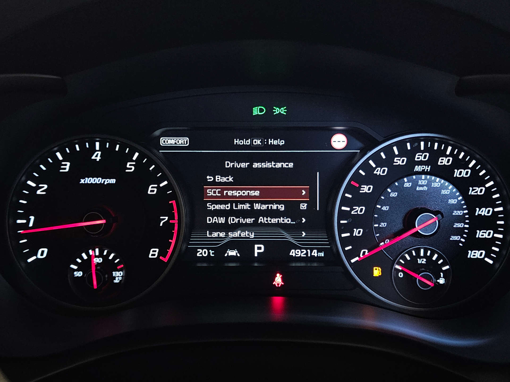 Kia Stinger 3.3 T-gdi V6 Gpf Gt S Gran Turismo Red #57