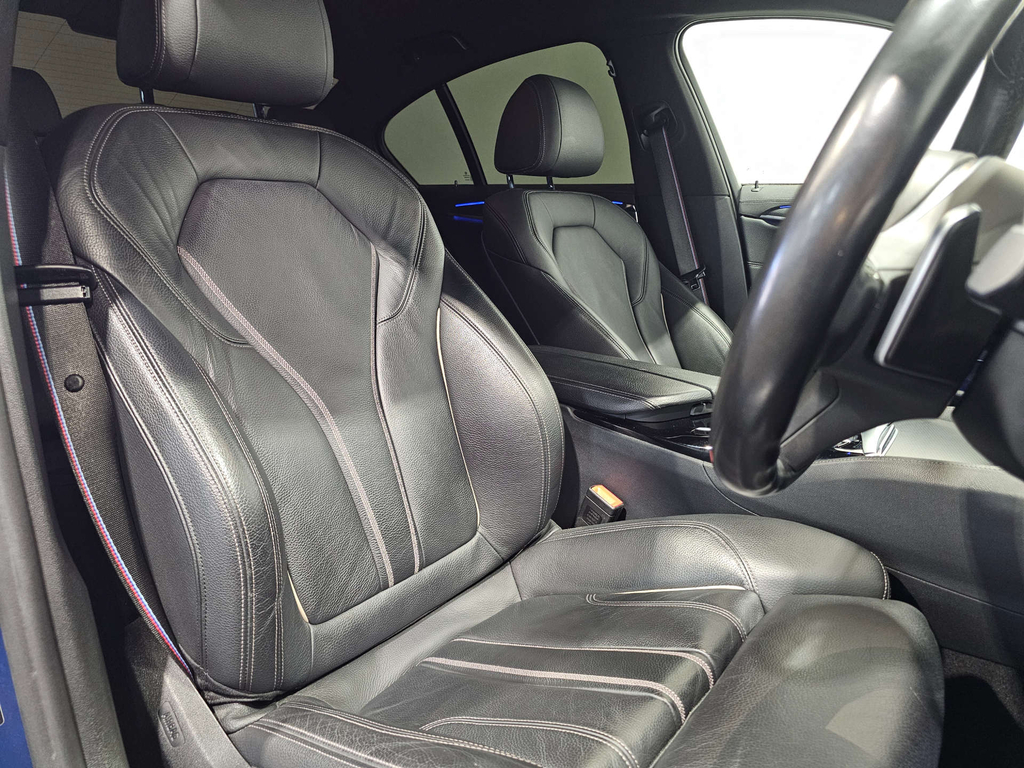 BMW 5 Series 530D Mht M Sport Saloon Hybrid Steptronic X Blue #5