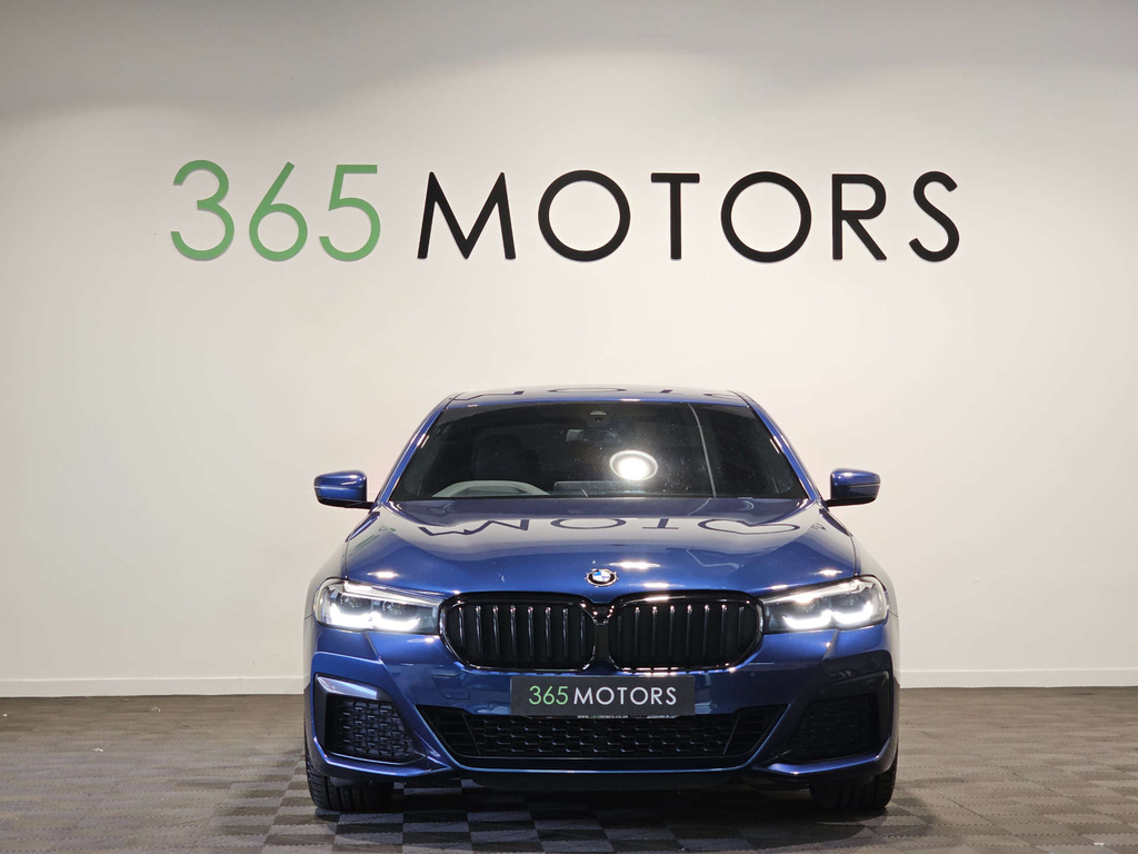 BMW 5 Series 530D Mht M Sport Saloon Hybrid Steptronic X Blue #6