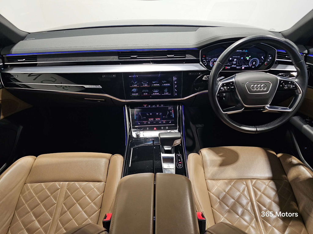 Audi A8 3.0 Tdi V6 50 Saloon Tiptronic Quattro Silver #40