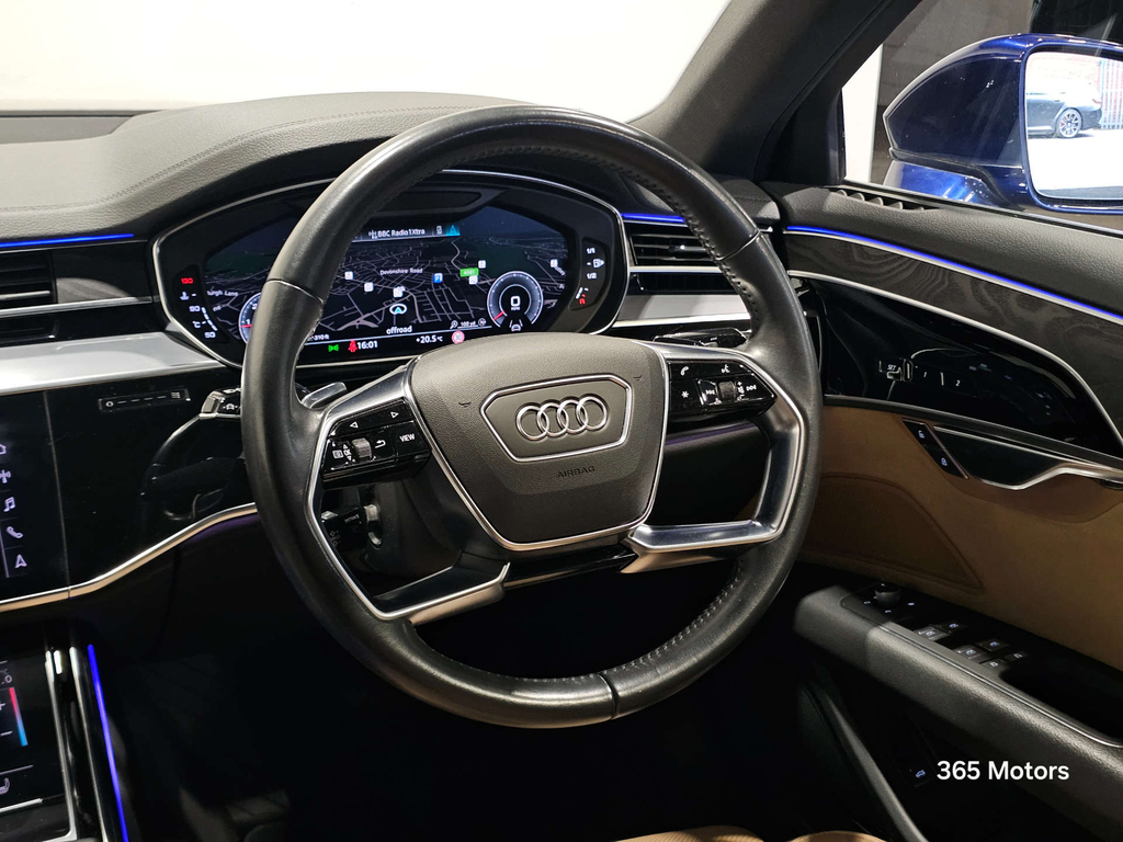 Audi A8 3.0 Tdi V6 50 Saloon Tiptronic Quattro Silver #41
