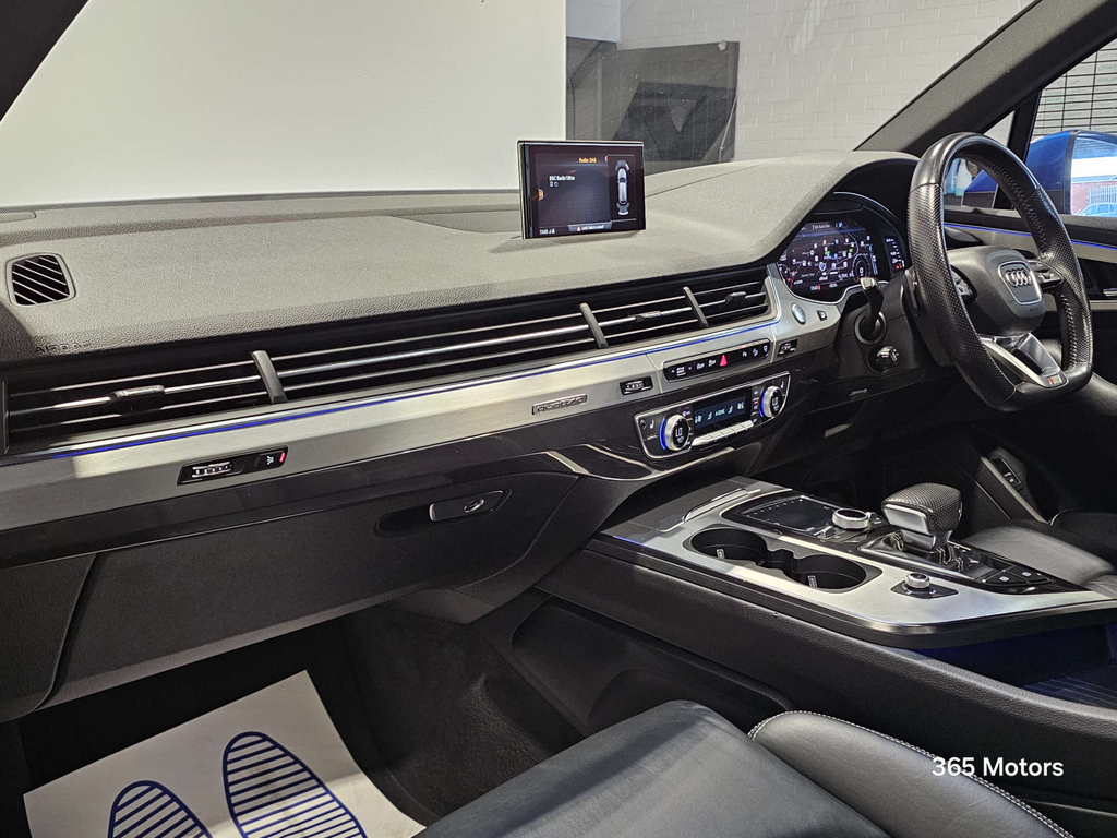 Audi Q7 2017 3.0 Tdi V6 S Line Suv Tiptronic Qu Black #2