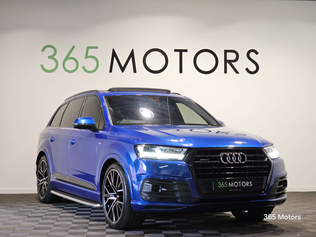 Audi Q7 2017 3.0 Tdi V6 S Line Suv Tiptronic Qu Black #3
