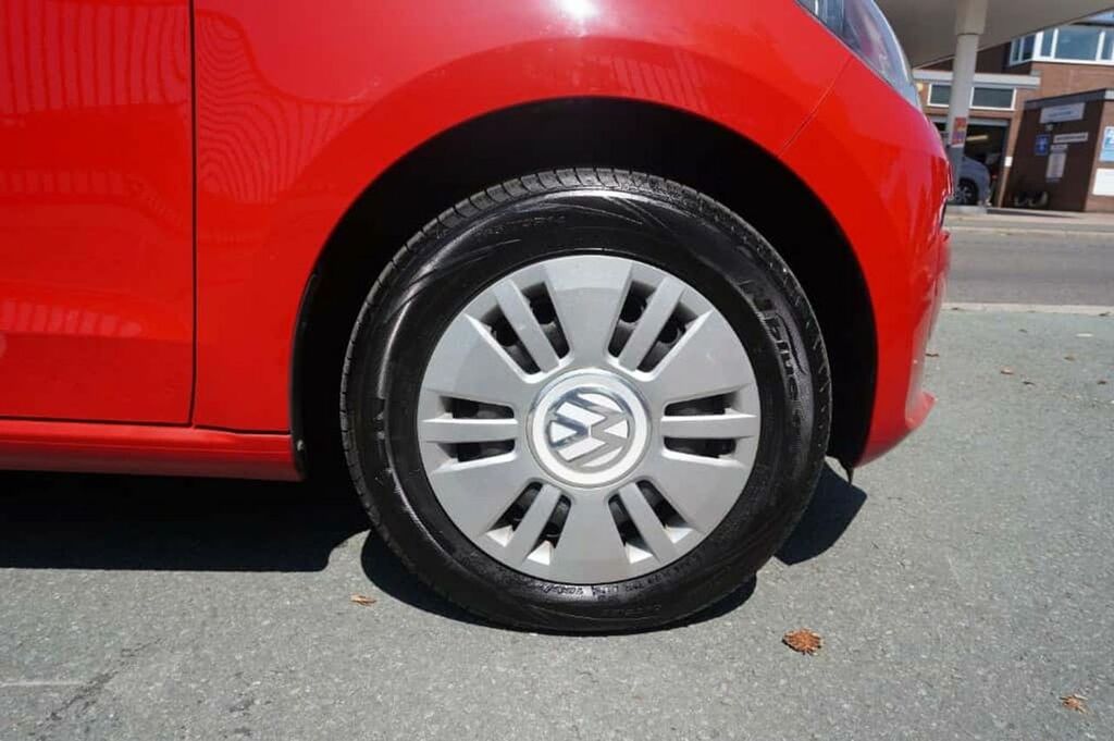 Volkswagen Up Hatchback White #7