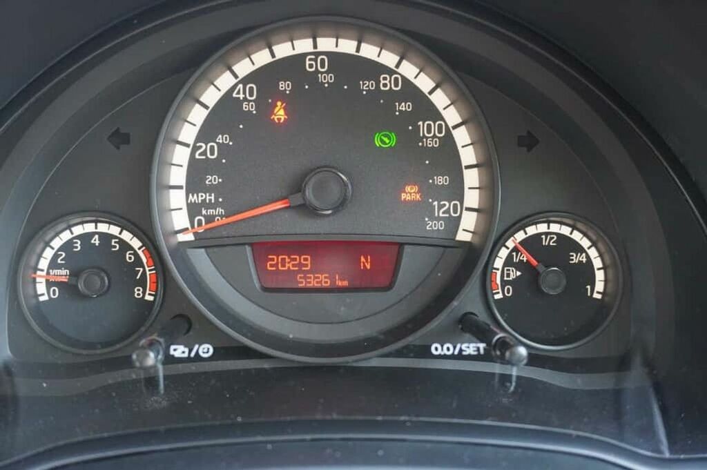 Volkswagen Up Hatchback White #14